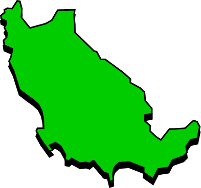 直島（香川県）の外観図形イラスト画像