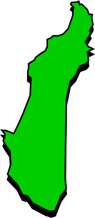 新島(東京都)の外観図形イラスト画像