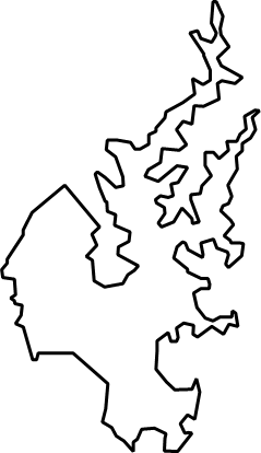 野々島（宮城県）の外観図形イラスト画像