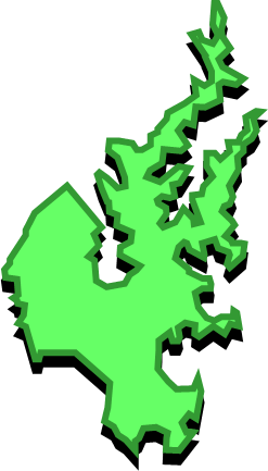 野々島（宮城県）の外観図形イラスト画像