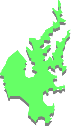 野々島（宮城県）の外観図形イラスト画像