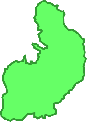 沼島(兵庫県)の外観図形イラスト画像