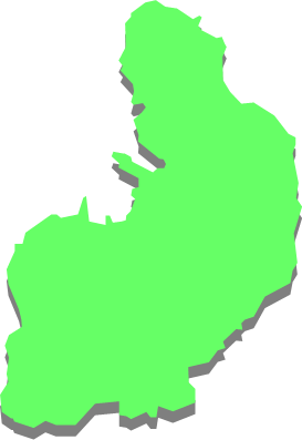 沼島(兵庫県)の外観図形イラスト画像