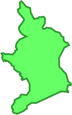 沖の島（高知県）の外観図形イラスト画像