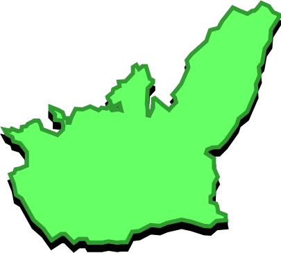 大崎上島（広島県）の外観図形イラスト画像