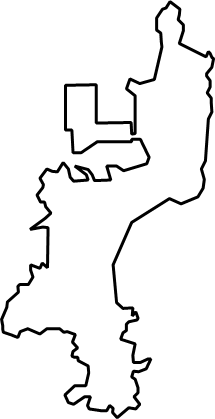 篠島（愛知県）の外観図形イラスト画像