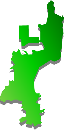 篠島（愛知県）の外観図形イラスト画像