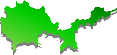 周防大島（山口県）の外観図形イラスト画像