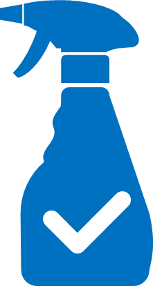 消毒済マーク画像