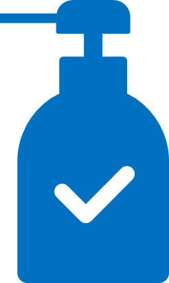 消毒済マーク画像