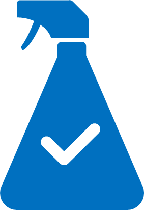 消毒済マーク画像