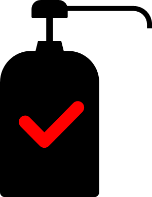 消毒済マーク画像