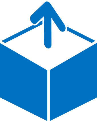 出荷済、入荷済マーク画像