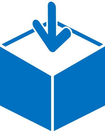 出荷済、入荷済マーク画像