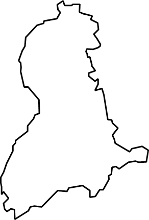 田代島(宮城県)の外観図形イラスト画像