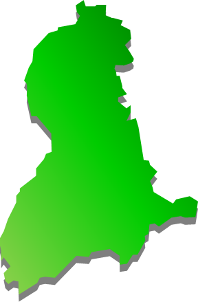 田代島(宮城県)の外観図形イラスト画像