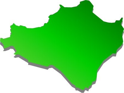 豊島（香川県）の外観図形イラスト画像