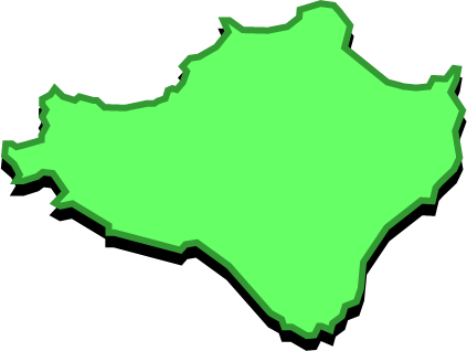 豊島（香川県）の外観図形イラスト画像