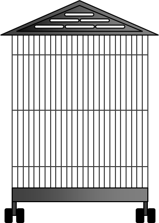 鳥かごのイラスト画像
