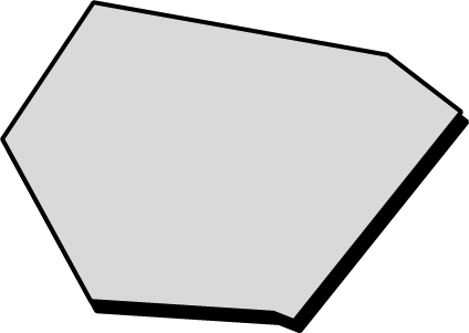 夢洲（大阪府）の外観図形イラスト画像