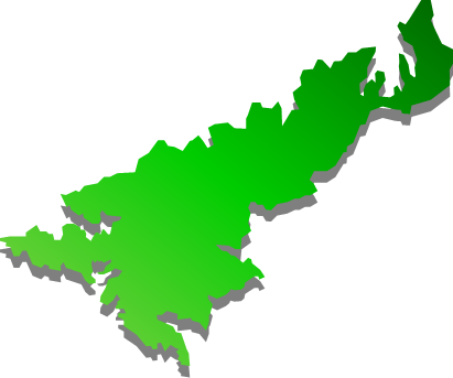 奄美大島(鹿児島県)の外観図形イラスト画像