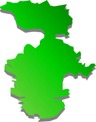 深島（大分県）の外観図形イラスト画像