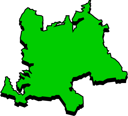 福江島(長崎県)の外観図形イラスト画像