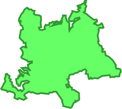 福江島(長崎県)の外観図形イラスト画像