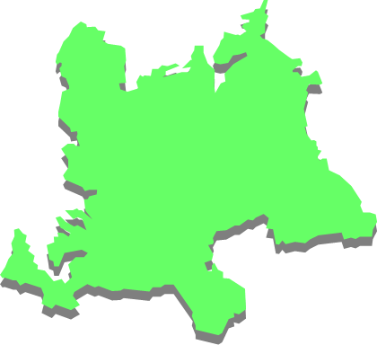 福江島(長崎県)の外観図形イラスト画像