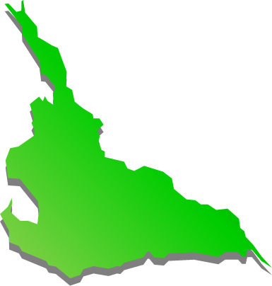 宮古島(沖縄県)の外観図形イラスト画像