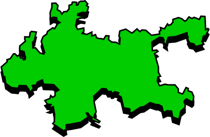 小値賀島（長崎県）の外観図形イラスト画像