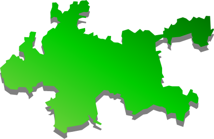小値賀島（長崎県）の外観図形イラスト画像