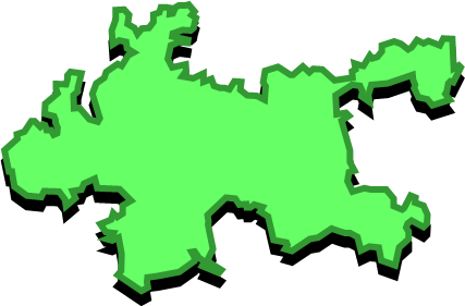 小値賀島（長崎県）の外観図形イラスト画像