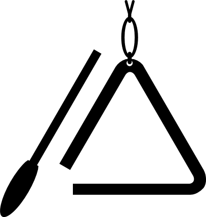 トライアングルのイラスト画像