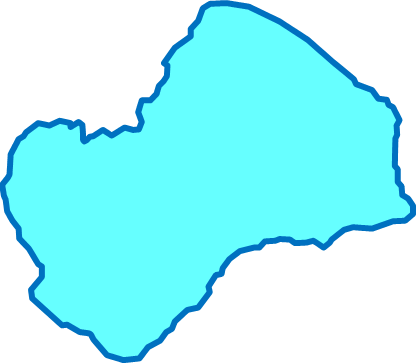 支笏湖(北海道)の外観図形イラスト画像