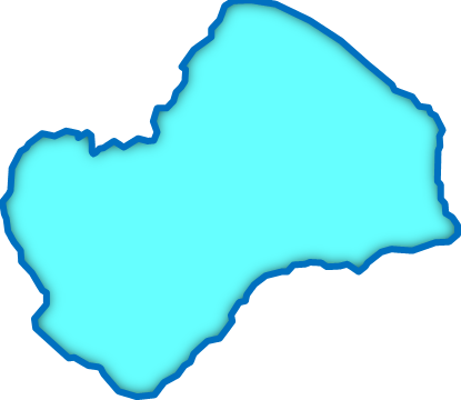 支笏湖(北海道)の外観図形イラスト画像