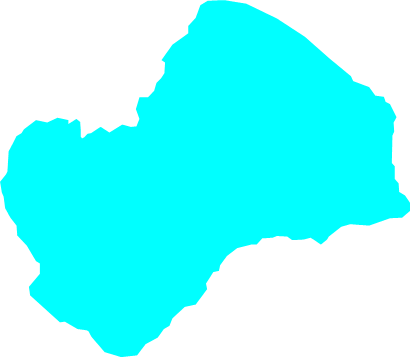 支笏湖(北海道)の外観図形イラスト画像