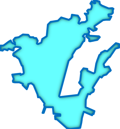 浜名湖（静岡県）の外観図形イラスト画像