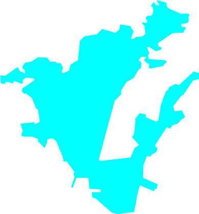 浜名湖（静岡県）の外観図形イラスト画像