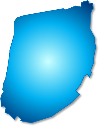 能取湖(北海道)の外観図形イラスト画像
