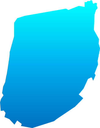 能取湖(北海道)の外観図形イラスト画像