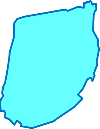 能取湖(北海道)の外観図形イラスト画像