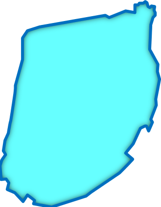 能取湖(北海道)の外観図形イラスト画像