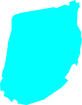能取湖(北海道)の外観図形イラスト画像