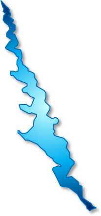 北浦(茨城県)の外観図形イラスト画像