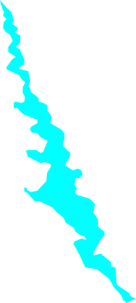 北浦(茨城県)の外観図形イラスト画像